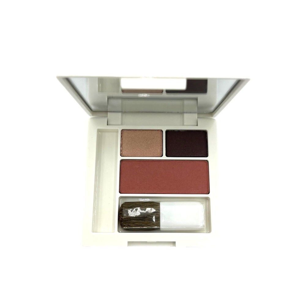 Clinique All About Palette Shadow Duo Morning Java Sunset Glow Blusher Fig